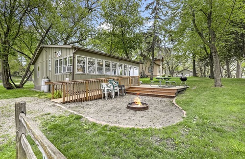 Fergus Falls Cabina | Swan Lake Resort & Campground - Lakeside Cabin #3