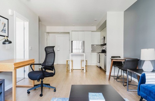 Newcastle Apartamento | Sweet Newcastle 1BR w/ Gym, Pool, Pet Area & W/D, by Blueground