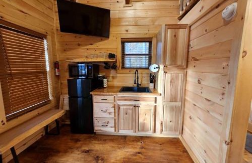 Scio Casa | Sweet Tree Cabin with Grill Overlooking the Lake in Ohio