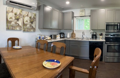 Lowell Casa | Swim, fish, and explore bluffs, just across the street.