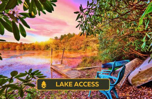 Lake Harmony Casa | Sycamore Camp - Historic Log Cabin Reimagined