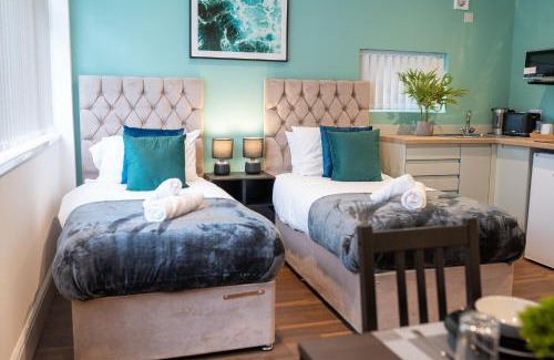 Earl Shilton Apartamento | Syster Properties 9 Modern Studios with Free Parking and Close to Leicester, M69 & Hospitals