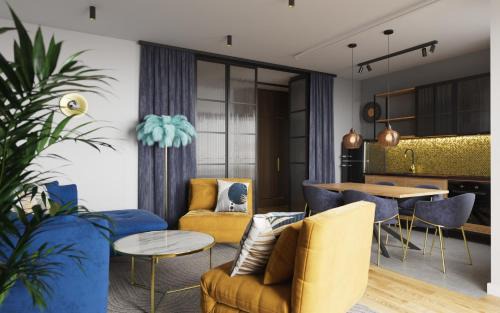Kielce Apartamento | Szafir - komfortowy apartament Osiedle Lecha - garaż podziemny, taras, grill, wejście 24h kod ,centrum, targi
