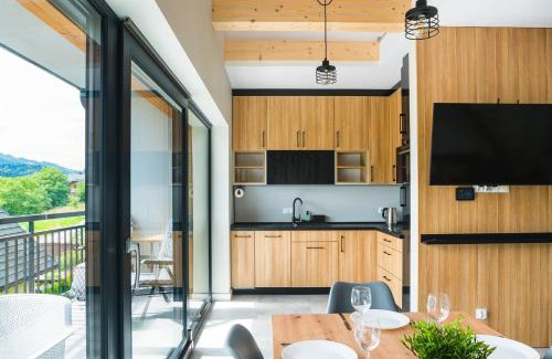 Meszna Apartamento | Szczyrkowskie SKI & FUN 12 - z widokiem na góry - Sauna i Jacuzzi