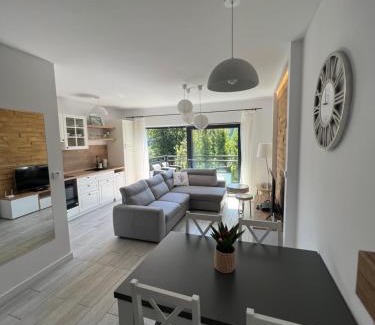 Meszna Apartamento | Szczyrkowskie SKI & FUN 8 z balkonem - Sauna i Jacuzzi