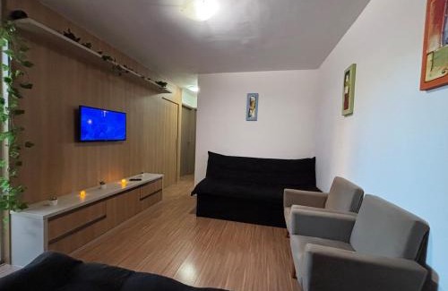 Sao Sebastiao Apartamento | Térreo, sem escadas, com WI-FI, a 15 minutos do centro