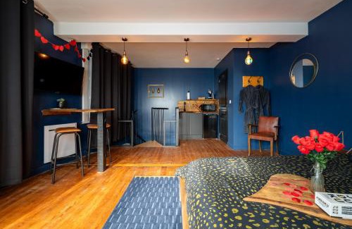 Lens Apartamento | T'ES O SPA - Charmant Studio avec Jacuzzi
