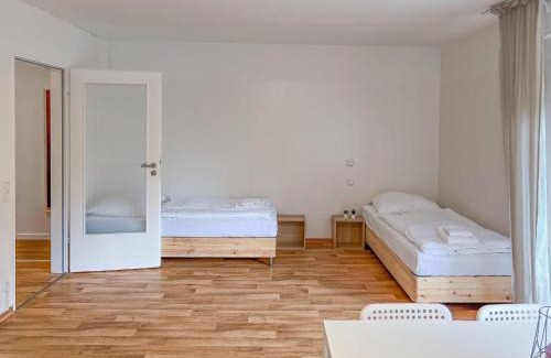 Krefeld Apartamento | T&K Apartments - Krefeld - 1 Zimmer Apartment mit schönem Gartenblick - 25min FAIR DUS