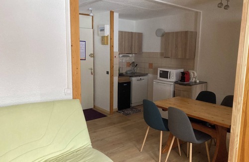 Les Avanchers-Valmorel Apartamento | T1 4 persons "ski aux pieds" - res Le Pierrer