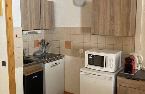 Les Avanchers-Valmorel Apartamento | T1 4 persons "ski aux pieds" - res Le Pierrer