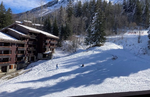 Les Avanchers-Valmorel Apartamento | T1 4 persons "ski aux pieds" - res Le Pierrer
