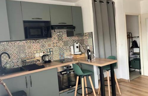 Colomiers Apartamento | T1 cosy tout équipé, proche Airbus aéroport