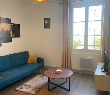 Bourges Apartamento | T2 4 pers face gare SNCF Appart Hotel le Cygne 4