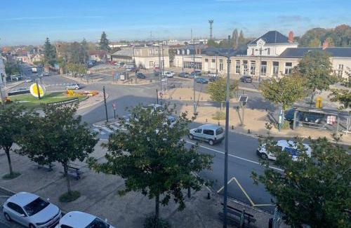 Bourges Apartamento | T2 4 pers face gare SNCF Appart Hotel le Cygne 4