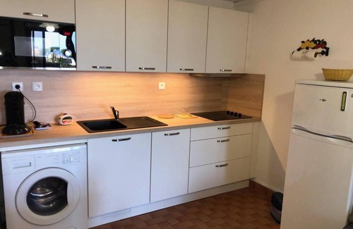 Le Barcares Apartamento | T2 Cabine 4 pers, Terrasse, Parking, Plage à 50m - FR-1-81-529