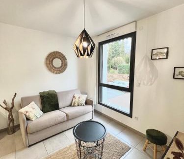 Chatel-Guyon Apartamento | T2 dans résidence calme - proche des thermes et du centre