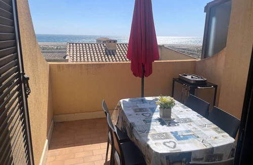 Port Leucate Villa | Casa T2 frente al mar con aparcamiento privado, 4 personas