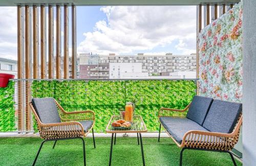 Vitry-sur-Seine Apartamento | T2 LUXE proche PARIS TERRASSE PARKING PRIVE