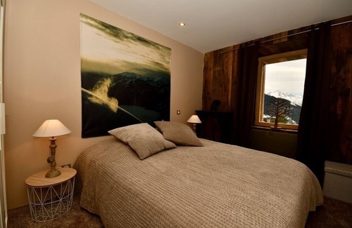 Huez-en-Oisans Chalet De Esquí | T2 NUEVO EN CHALET CERCA DE ELEVADORES DE ESQUÍ