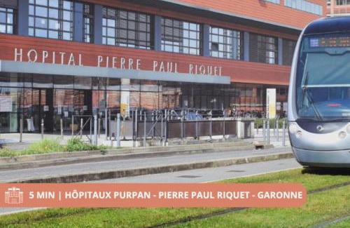 Ancely Apartamento | T2 Purpan Hôpitaux - Parking privé - Tramway - Clim
