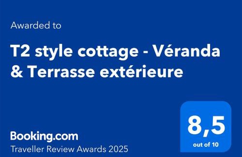 Tours Apartamento | T2 style cottage - Véranda & Terrasse extérieure