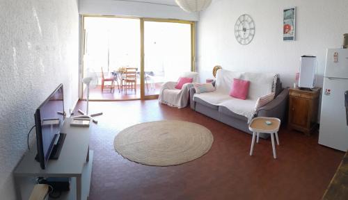 Mediterranee Apartamento | T2 Vue Mer Terrasse sud Plage 50m Canet-Plage