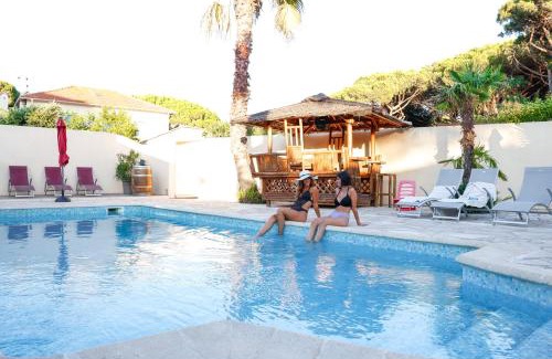La Nartelle Casa | T3 35m2 plage de la Nartelle, piscine partagée, BBQ, parking, Wifi, 2 chambres 2 salles de bain, résidence le Rêve D'Azur