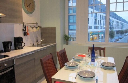 Rocabey - Alsace - Gare Apartamento | T5 5 pers 52m2 renovado - cerca de la estación de tren, mar, Intramural - Sábanas opcionales