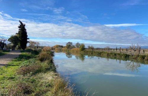 Homps Apartamento | T3 bord canal du midi, piscine