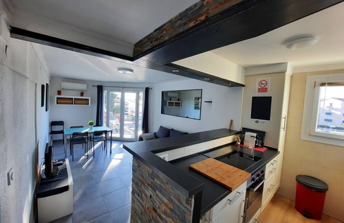 Le Grand Large Apartamento | T3 Climatisé à 200 m de la Plage, Wifi, Parking