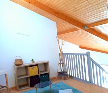 Soustons Apartamento | T3 duplex lumineux en centre-ville (plage à 10mn)