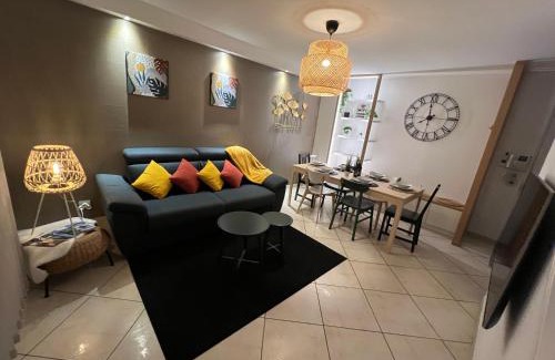 Quartier Saint-Clement - Jardin des Plantes Apartamento | T3 Flat Moderne sur 2 étages Metro Parking Free Entrance autonome