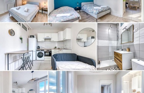 Parilly Apartamento | T3 L'Étoile NEUF Cosy & Lumineux - Gare Parilly