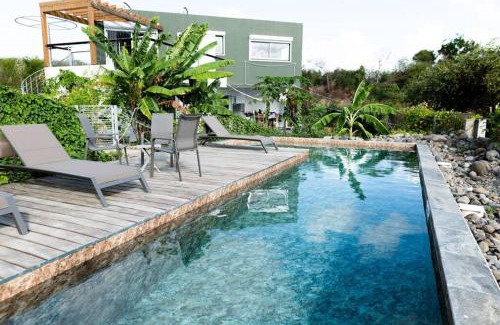 Petit-Canal Apartamento | T3 Lumineux avec vue exceptionnelle et piscine Oasis de nature et Sérénité