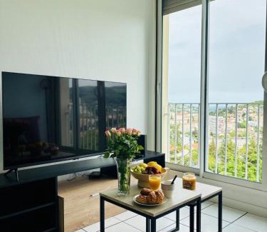 Villeboeuf - Fauriel - Vivaraize Apartamento | T3 lumineux, parking privé, calme, jolie vue