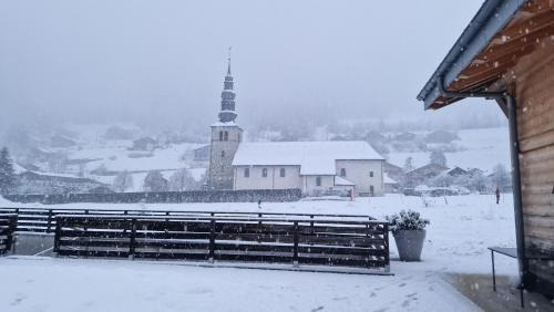 La Chapelle-d'Abondance Apartamento | T3 rez-de-jardin avec fitness, sauna et tennis - village et ski à pied
