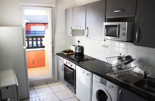 Ciboure Apartamento | T3 de pie (6 personas) - Playa de pie y bonita vista - terraza 40m²