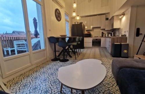 Banyuls-sur-Mer Apartamento | T3 terrasse classé 4 étoiles le Poulpe 200m front de mer