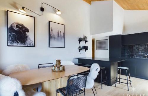 La Rosiere Apartamento | T4 duplex centre La Rosière, rénové, 8 pers, parking, wifi, proche pistes - FR-1-398-654