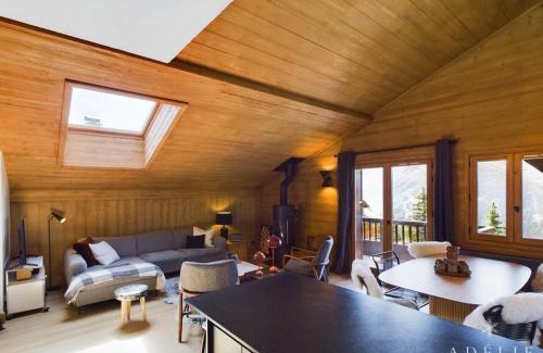 La Rosiere Apartamento | T4 duplex centre La Rosière, rénové, 8 pers, parking, wifi, proche pistes - FR-1-398-654