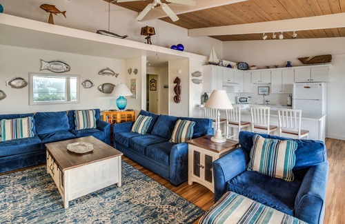 Gearhart Condominio | Se admiten mascotas actualizado Ocean condo. Fácil acceso a la playa. Sin tarifa de limpieza