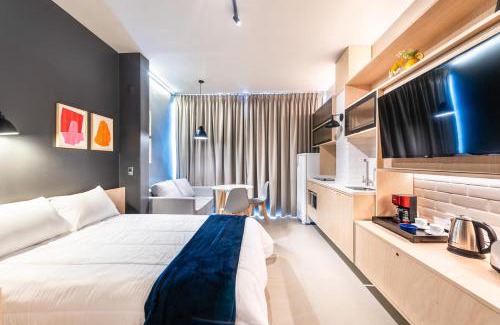 Perdizes Apartamento | T65 - Novo Bhaus Allianz Park - Vista Incrível Allianz - VN Turiassu - Vaga de Garagem Rotativa Mediante Disponibilidade - 50m do Allianz Park - Acomoda 3 pessoas