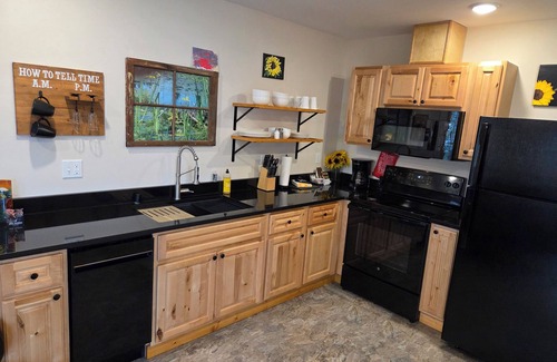 East Olympia Cabaña | Tackle Box Cottage at the LakenFish all year Boat rentals at your doorstep.
