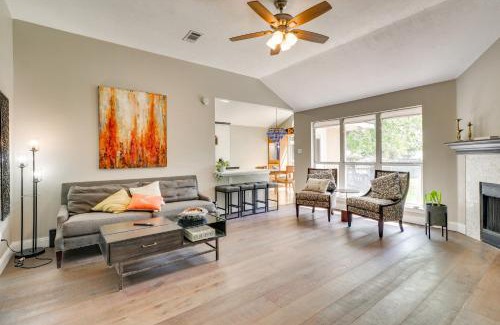Bryan Casa | Tailgate Fun and Campus Spirit Bryan Home with Patio