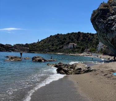 Spisone Apartamento | Taormina, casa mediterranea sul mare. Isola Bella.