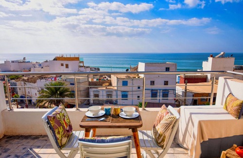 Taghazout Apartamento | Tassano-Apartamento-Apartamento-Baño para personas con movilidad reducida-Vis...