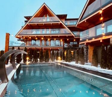 Bialka Tatrzanska Apartamento | TatryGold - Białka SPA & Resort - Apartament Potoku Szum