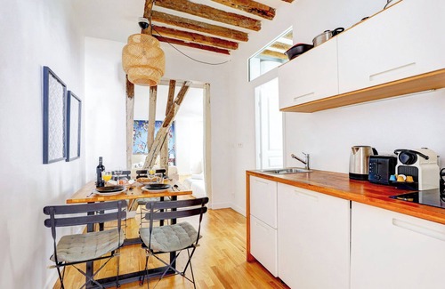 3rd Arrondissement Apartamento | TBS 284 - Chic apartment in Le Marais
