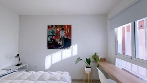 General Roca Apartamento | Temporario Sur, hasta 3 personas con 2 camas, cochera