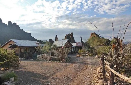Study Butte-Terlingua Cabina | Ten Bits Ranch - Room # 20 - Law Office